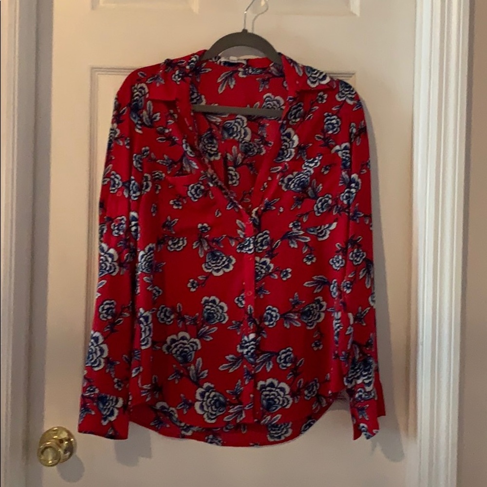 Long sleeve blouse
